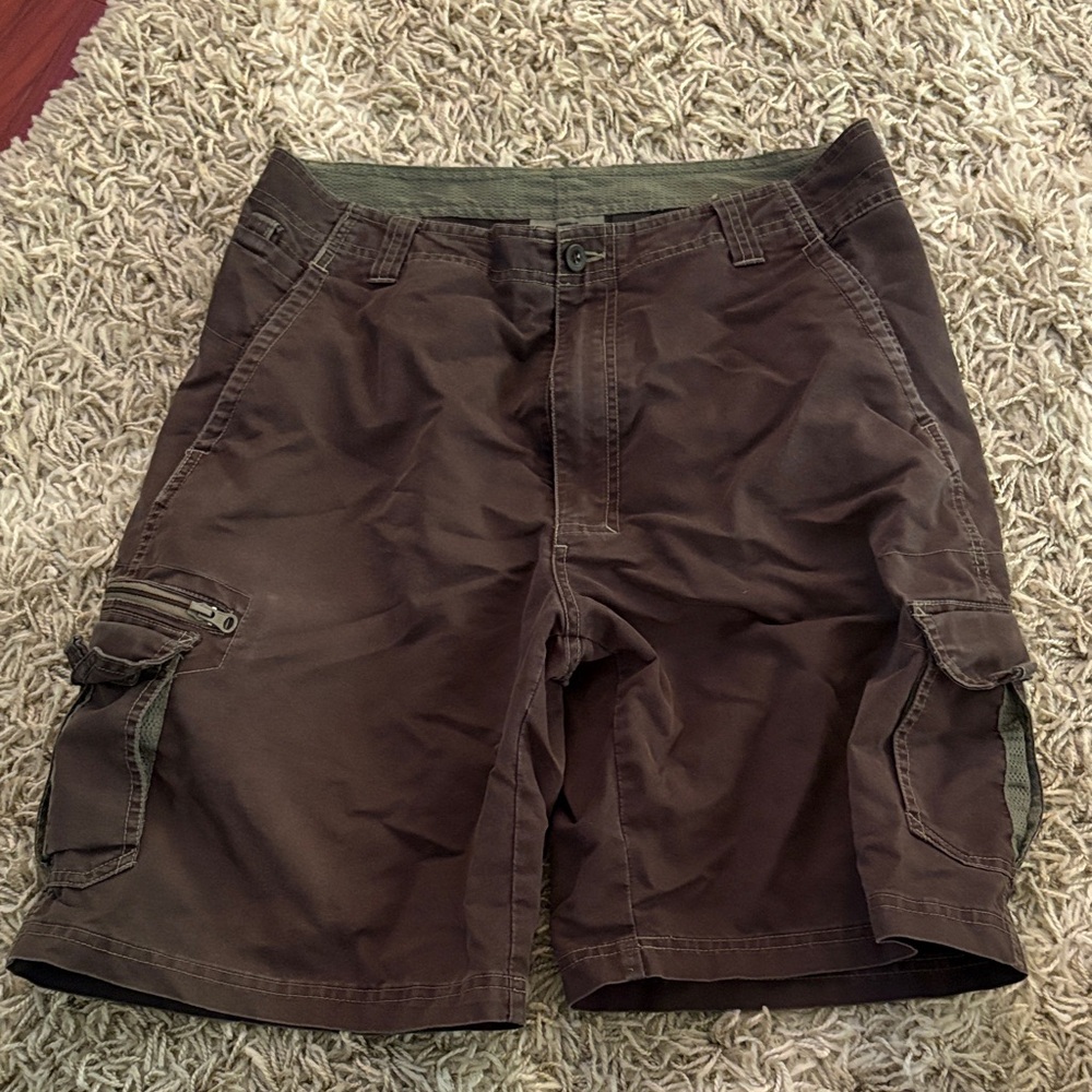 REI Men's Chocolate Cargo Shorts